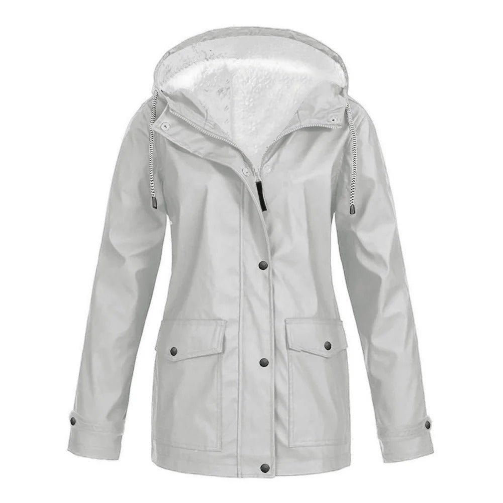 Women's waterproof windbreaker