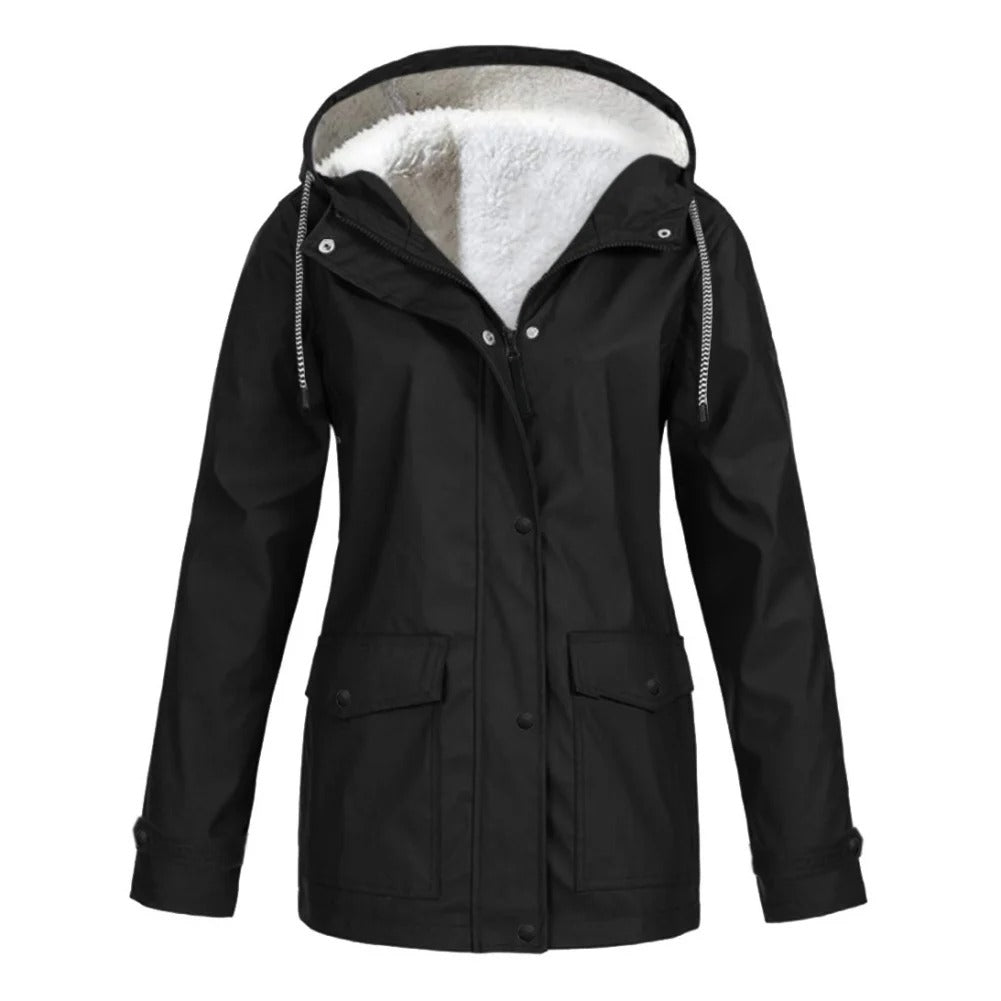 Women's waterproof windbreaker