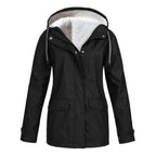 Women's waterproof windbreaker