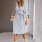 Naomi | Curve-Hugging Knit Dress
