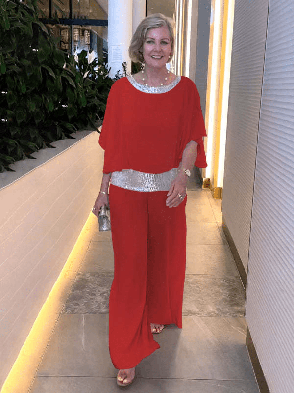 Dahlia | Elegant Evening Two-Piece Set