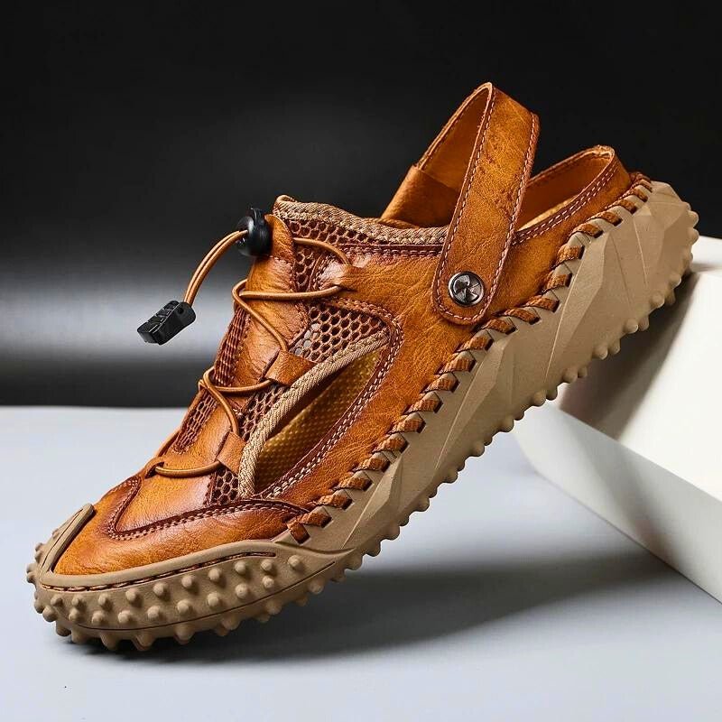 Men’s Faux Leather Sandals