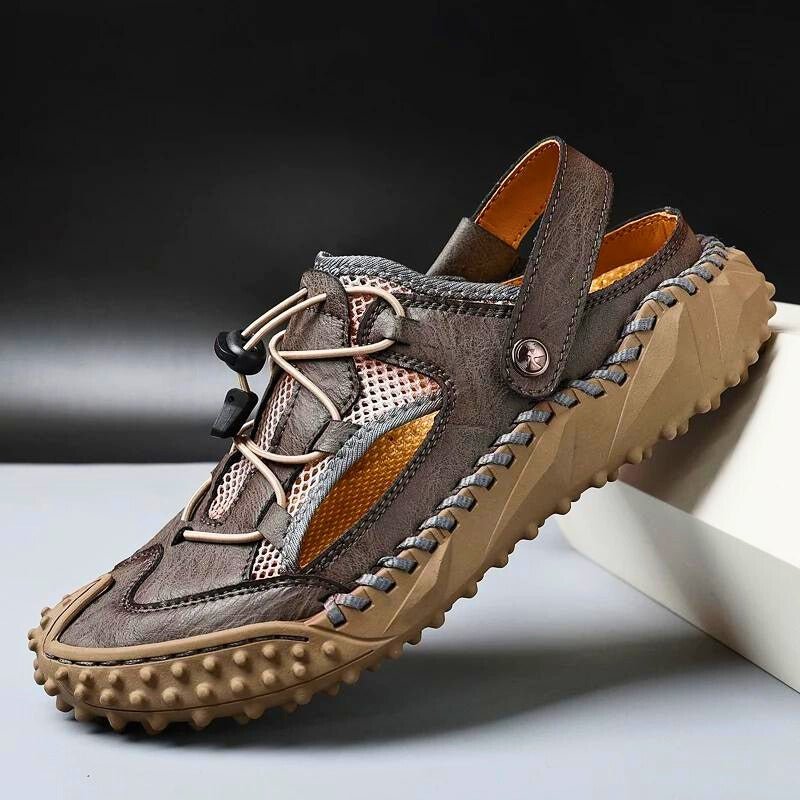 Men’s Faux Leather Sandals
