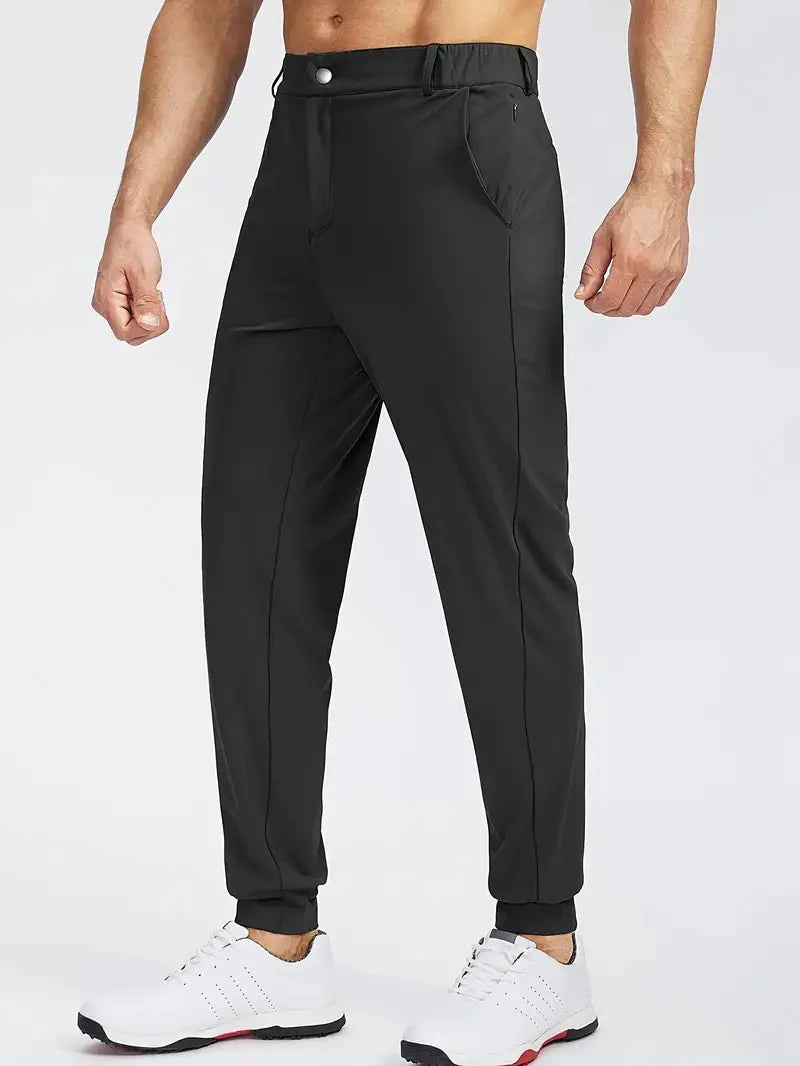 Men’s Golf Pants Stretch Slim Fit Performance Trousers