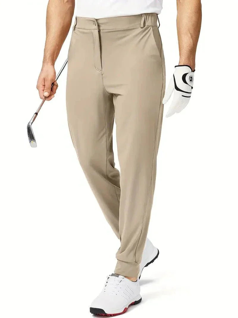 Men’s Golf Pants Stretch Slim Fit Performance Trousers
