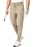 Men’s Golf Pants Stretch Slim Fit Performance Trousers