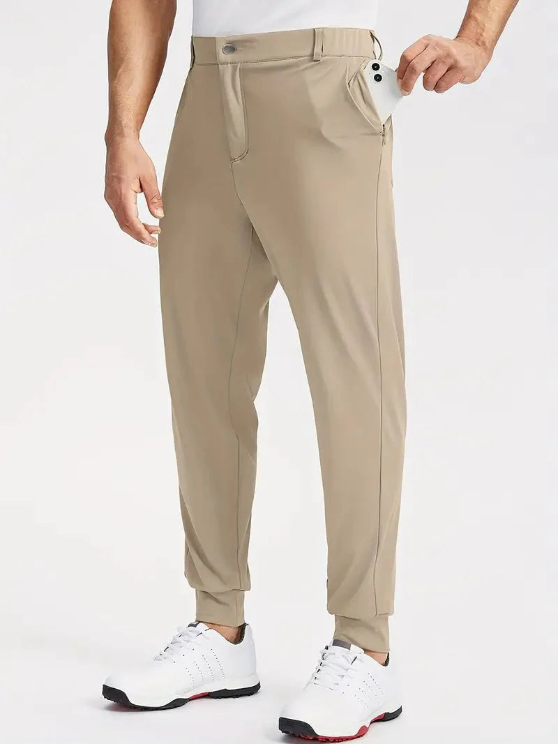 Men’s Golf Pants Stretch Slim Fit Performance Trousers