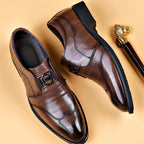 Ruggiero | Boss-Inspired Faux Leather Shoes