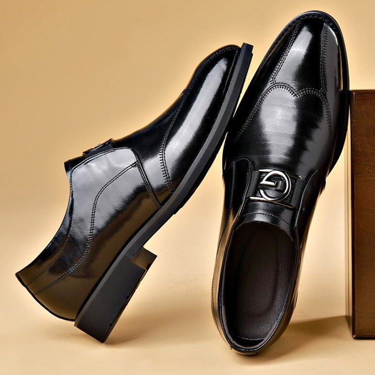 Ruggiero | Boss-Inspired Faux Leather Shoes