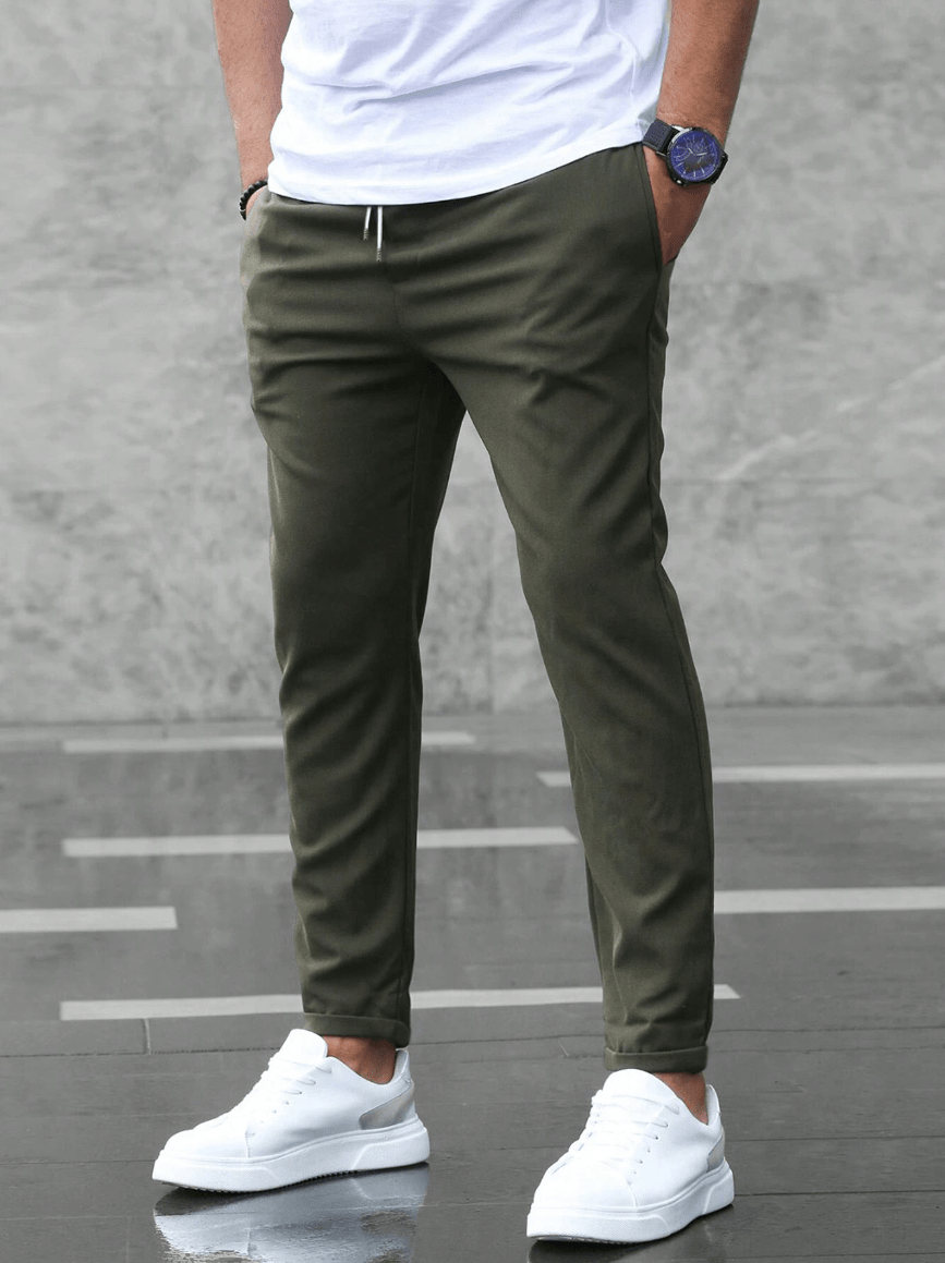 Men's Casual Slim-Fit Joggers