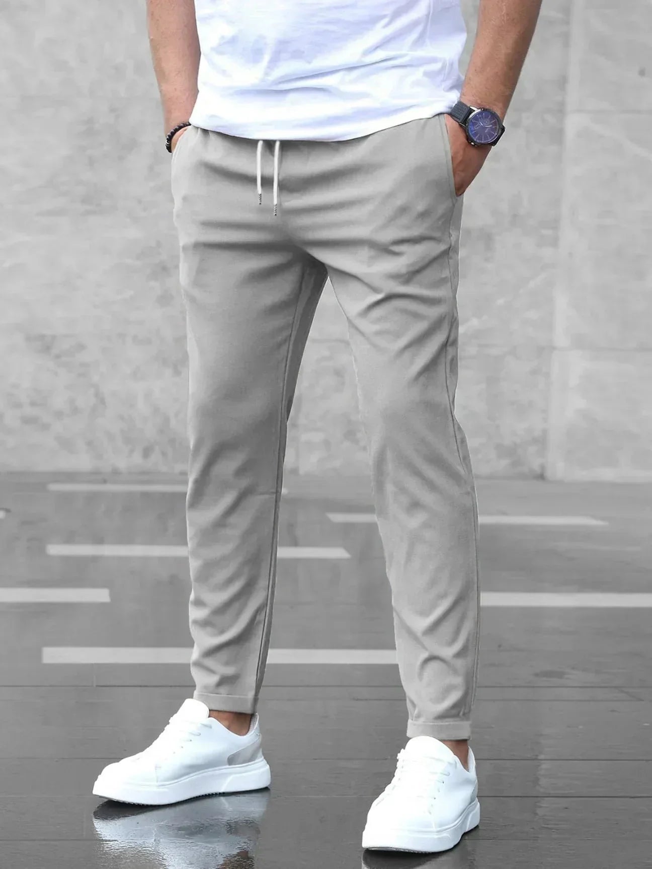 Men's Casual Slim-Fit Joggers