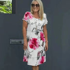 Maribel | Layered Floral Summer Dress