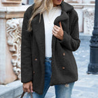 Taliah | Cozy Lapel Collar Jacket