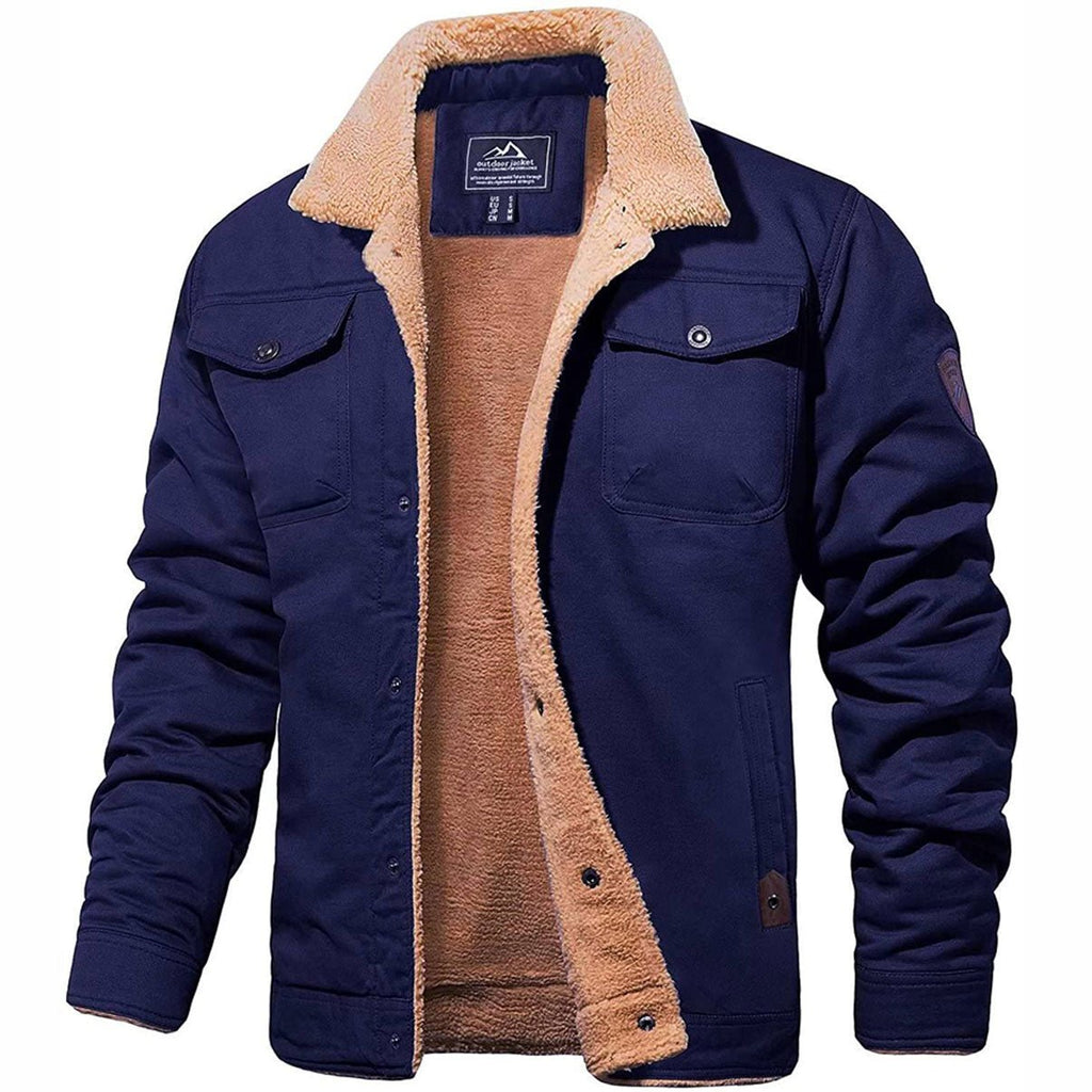 Men’s Sherpa Lined Utility Jacket