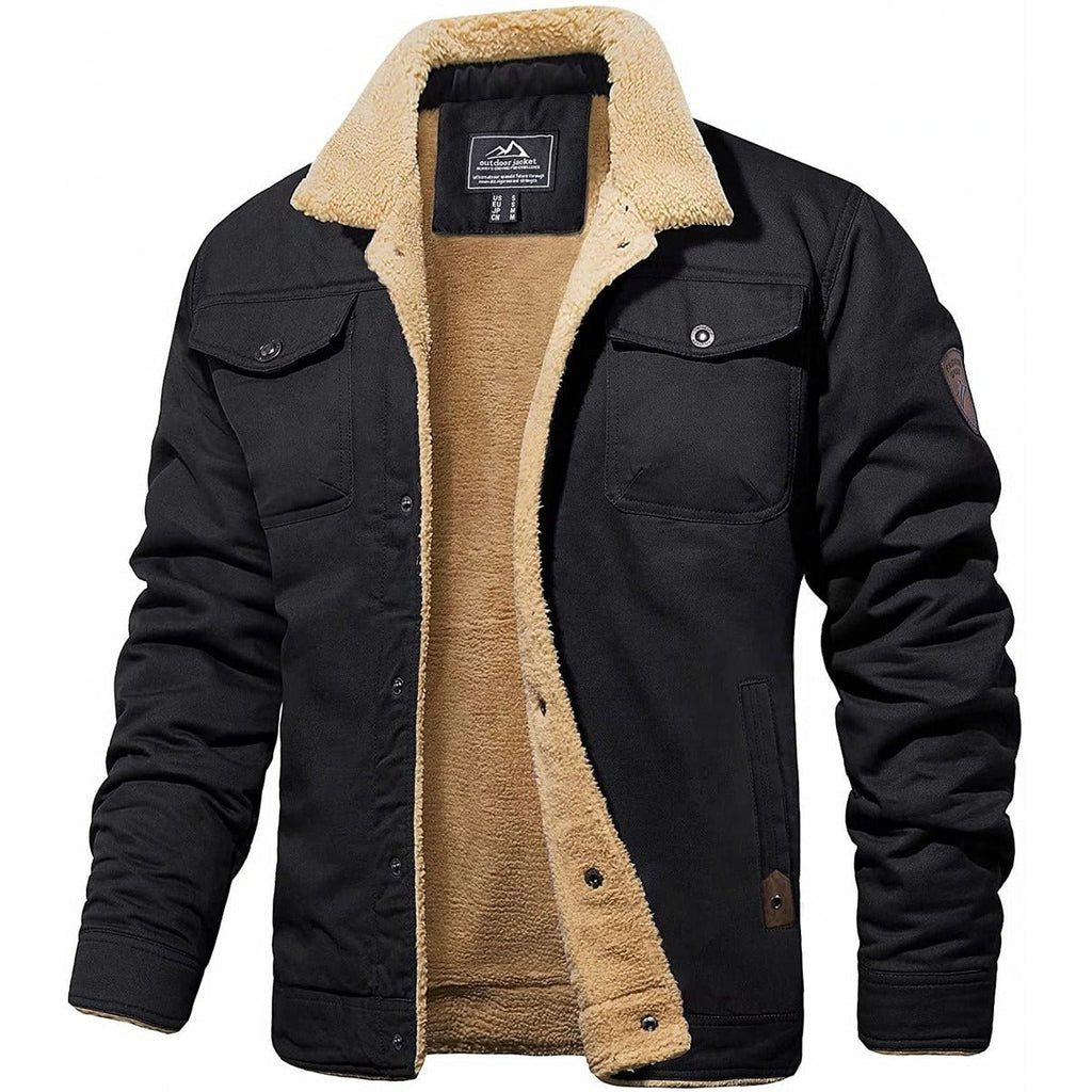 Men’s Sherpa Lined Utility Jacket