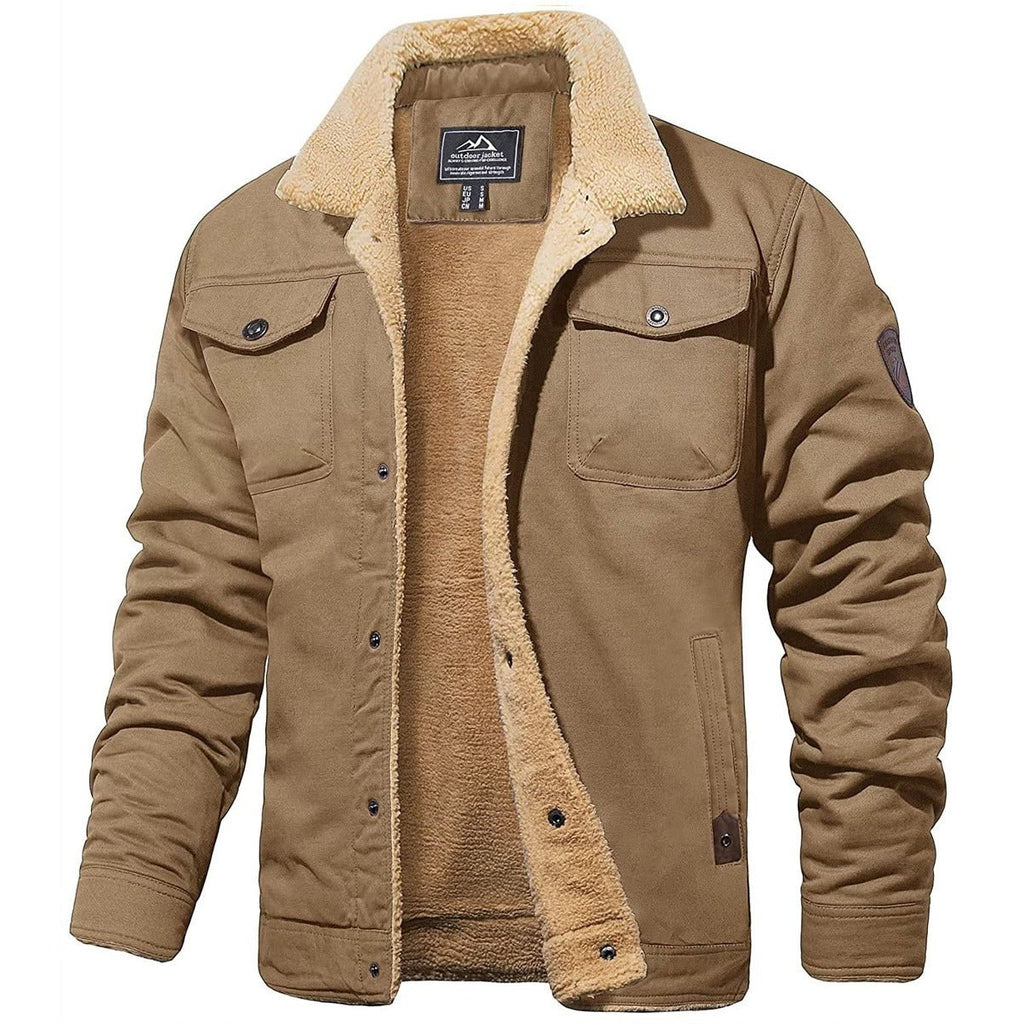 Men’s Sherpa Lined Utility Jacket