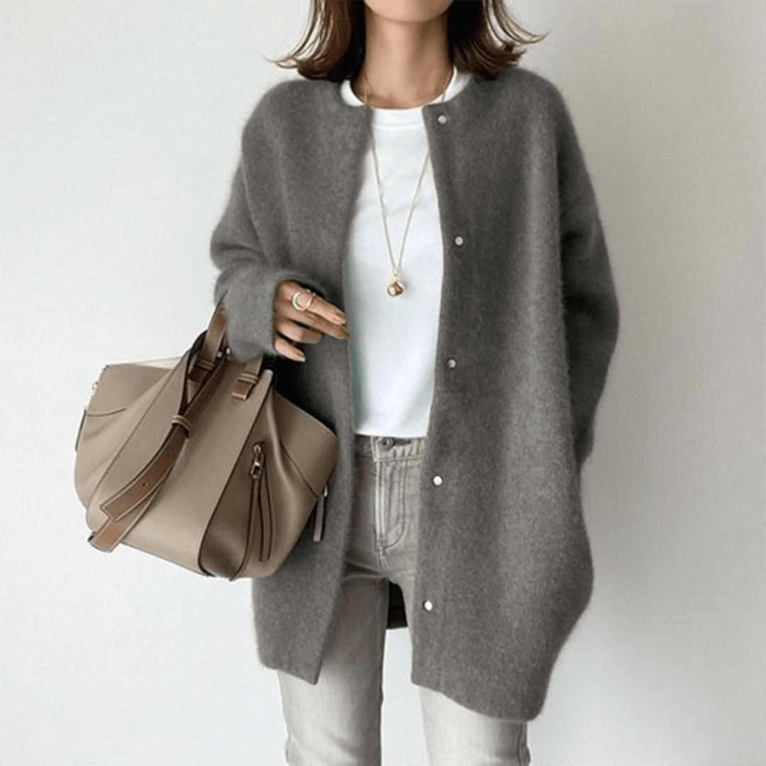 Adelaide | Elegant Wool Cardigan