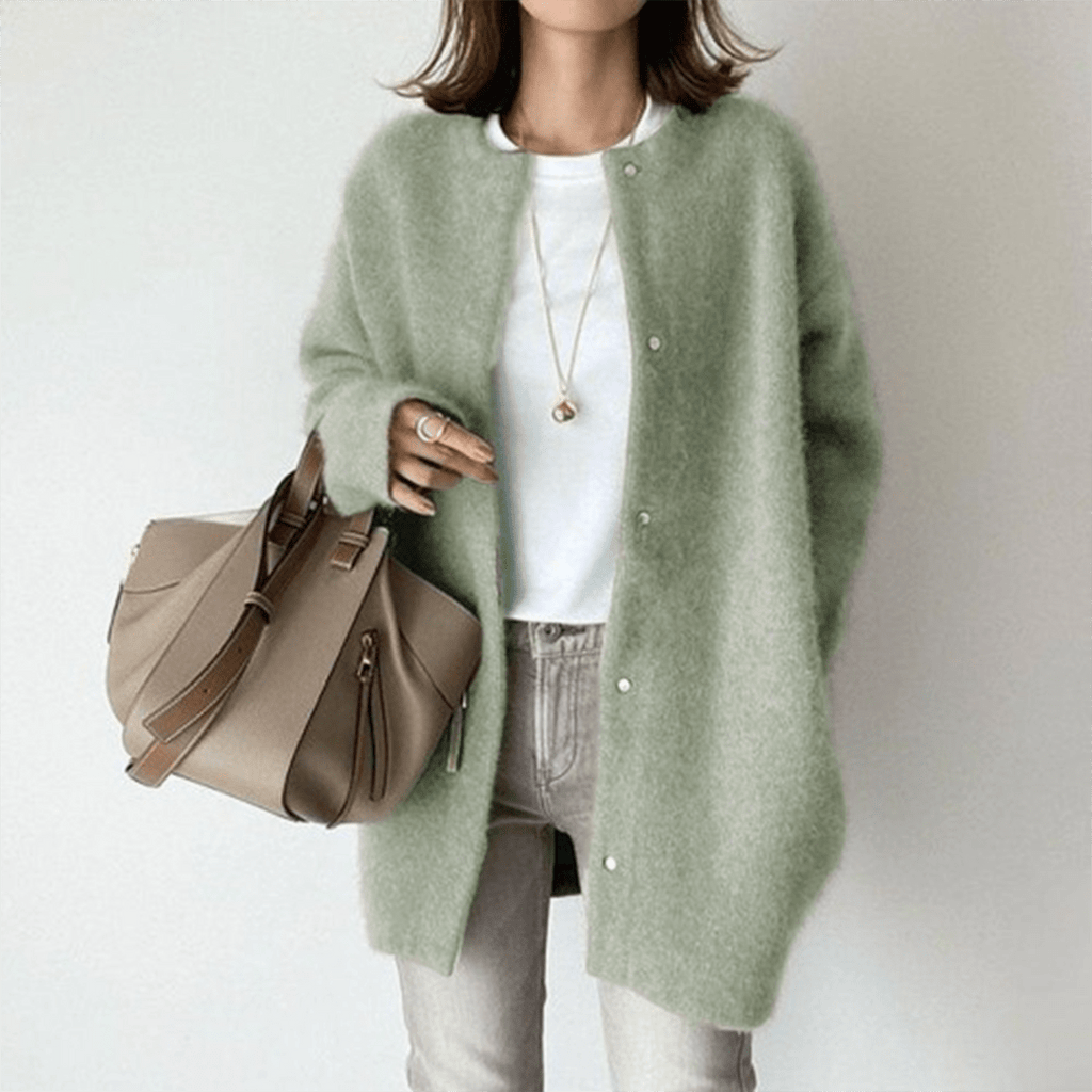 Adelaide | Elegant Wool Cardigan