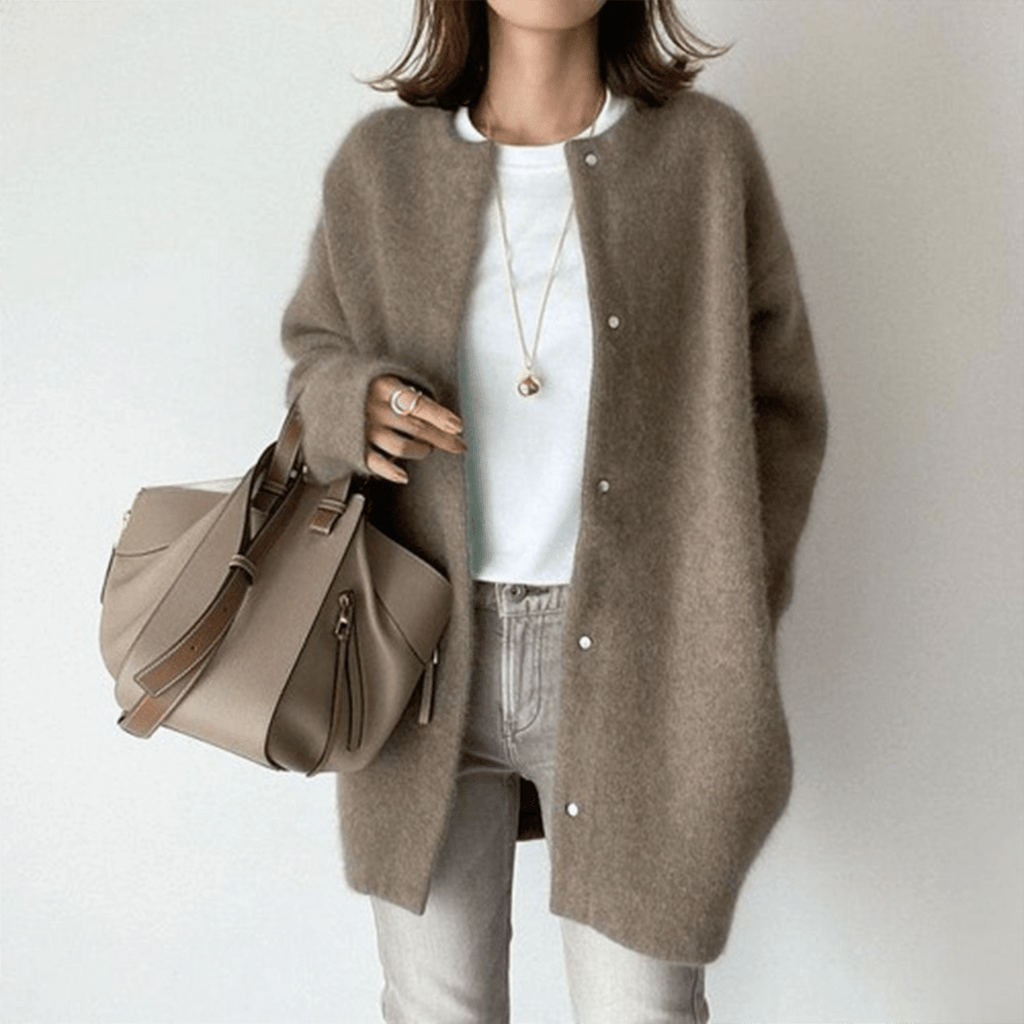 Adelaide | Elegant Wool Cardigan