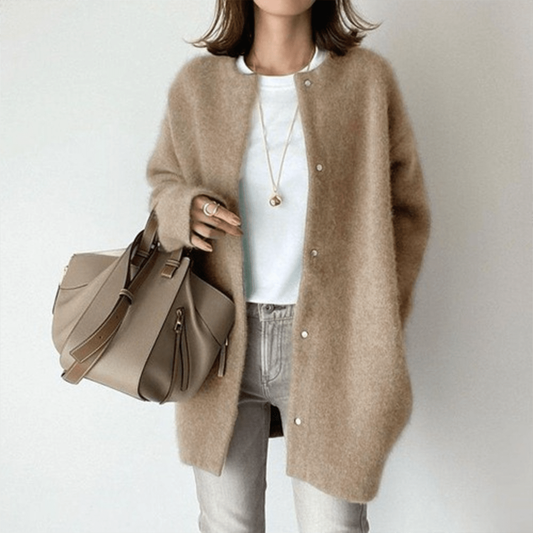 Adelaide | Elegant Wool Cardigan