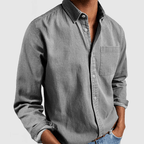 Men’s Long Sleeve Business Casual Shirt